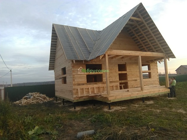 Проект №7 из простого бруса