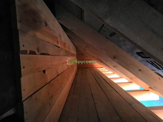 Отделка дома д. Назарьево после периода усадки