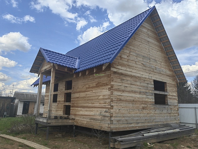 Отделка дома с Александровское Тверская область. 