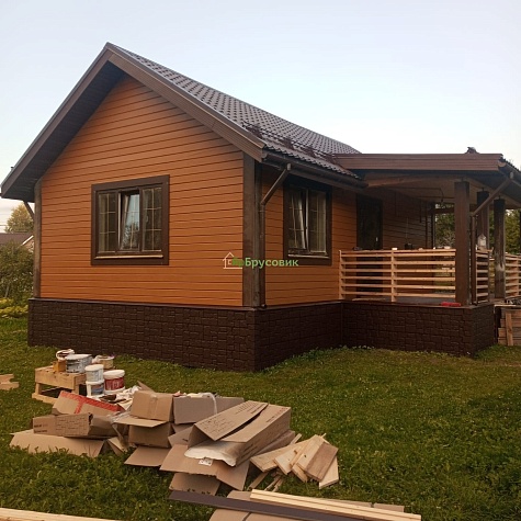 Отделка дома СНТ Житников МО индивидуальный проект