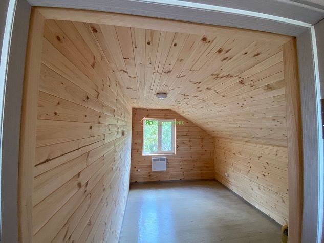 Отделка дома во Владимирской области.  