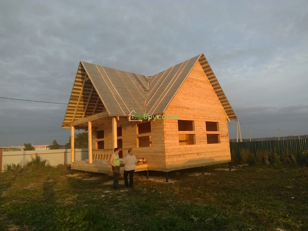 Проект №7 из простого бруса