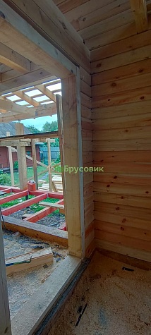 Монтаж окосячки в проем