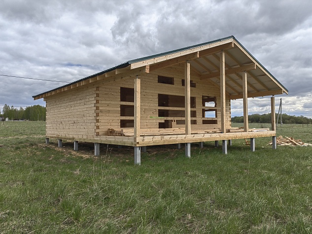 Отделка дома с. Новосельское Костромская область