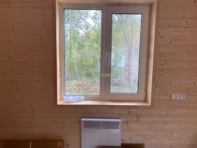 Отделка дома во Владимирской области.  