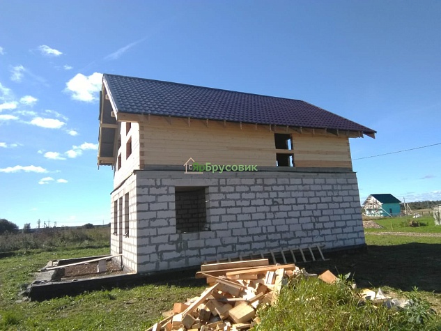 2-ой этаж комбинированного дома 