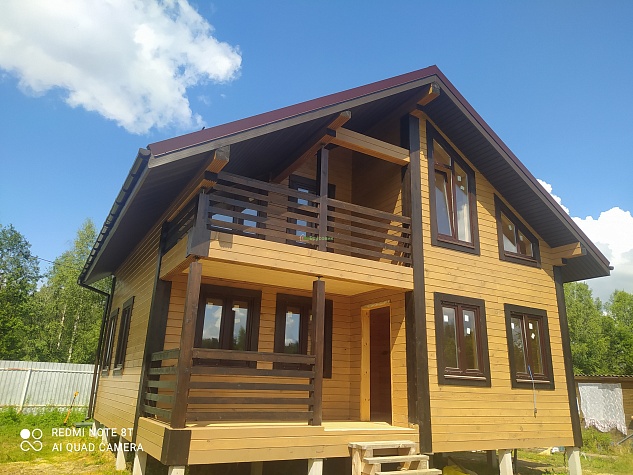 Отделка дома по проекту №59