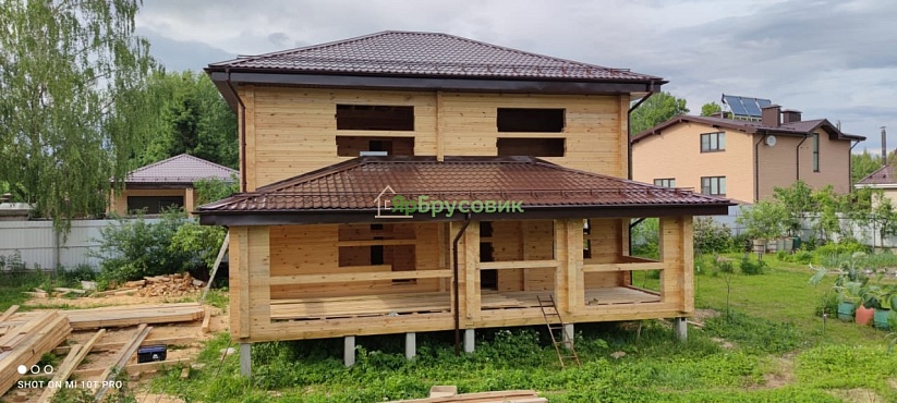 Дом по индивидуальному проекту, Калужская область.