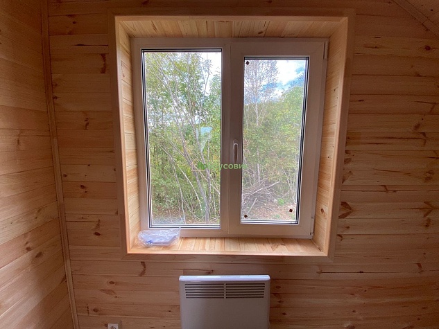 Отделка дома во Владимирской области.  