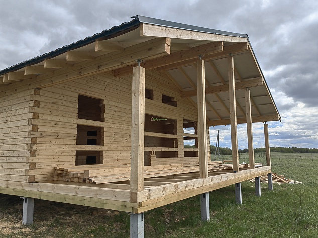 Отделка дома с. Новосельское Костромская область