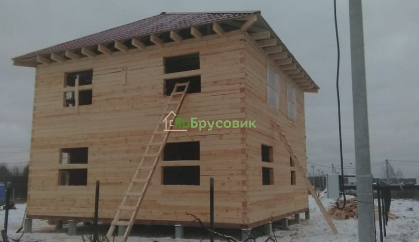 Строительство дома из бруса Раменский район д. Вишняково