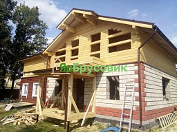 Строительство дома по проекту № 3 с изменениями от заказчика