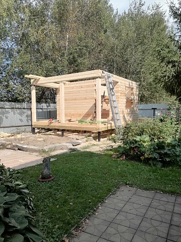 Баня проект№7 с. Стромынь МО