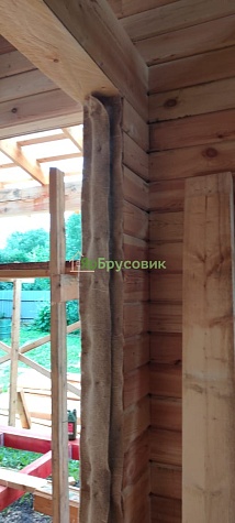 Монтаж окосячки в проем