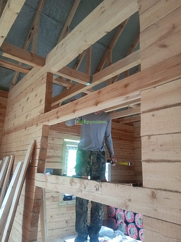 Отделка дома п. Старый Снопок МО индивидуальный проект