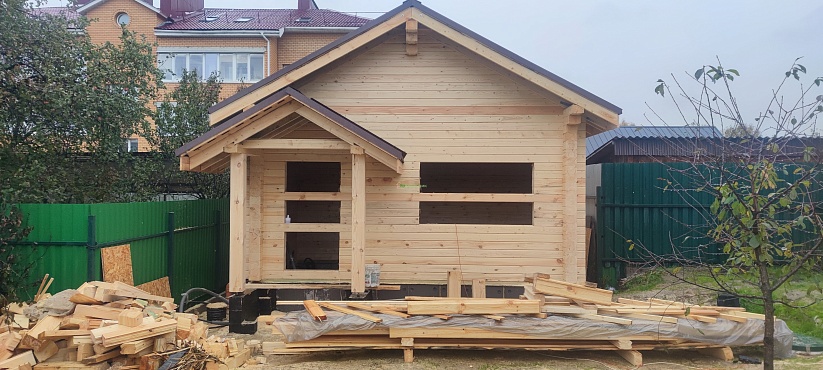 Баня с рубкой в чашу г. Калуга.