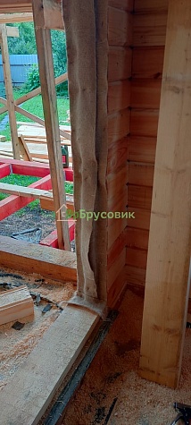 Монтаж окосячки в проем