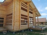 Московская область, Клинский район, индивидуальный проект с рубкой в чашу