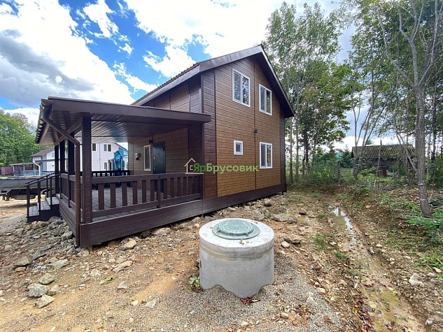 Отделка дома во Владимирской области.  