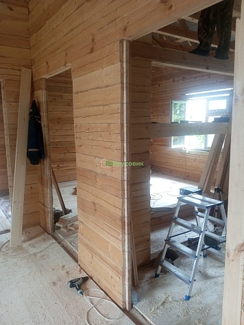 Отделка дома п. Старый Снопок МО индивидуальный проект