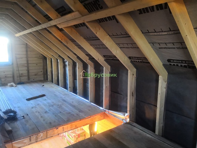 Отделка дома д. Назарьево после периода усадки