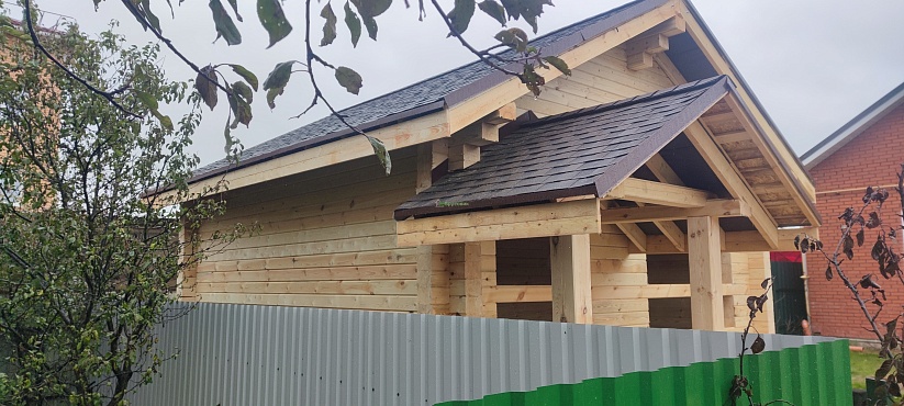 Баня с рубкой в чашу г. Калуга.