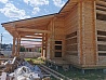 Московская область, Клинский район, индивидуальный проект с рубкой в чашу
