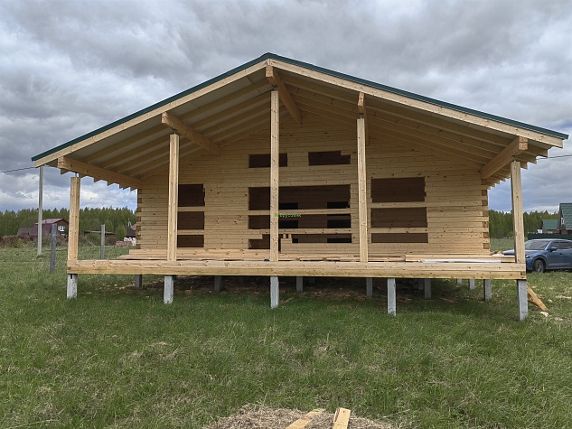 Отделка дома с. Новосельское Костромская область